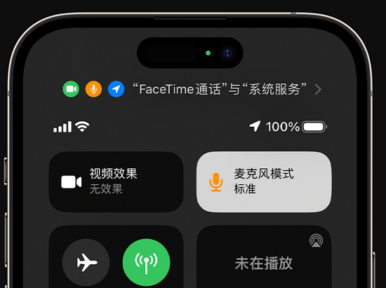 理县苹果授权维修网点分享iPhone在通话时让你的声音更清晰 