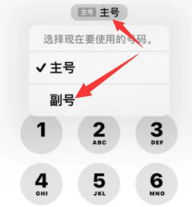 理县苹果14维修店分享iPhone 14 Pro Max使用副卡打电话的方法 